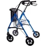 Ходунки на колесах Doctor Life 11770 Aluminum Rollator с повышенной надежностью и функциональностью (2000444021553)