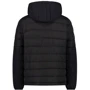 Куртка CMP Man Jacket Fix Hood Nero 31K2737-U901 54 черная демисезонная с капюшоном: Тип застежки На молнии