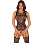 Бодистокинг Obsessive Bodystocking F239 black S/M/L