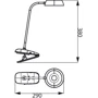 Лампа настольна Philips LED Reading Desk lamp Donutclip білий: Тип Настольные лампы