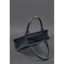 Жіноча сумка тоут BlankNote темно-синя (BN-BAG-28-navy-blue): Фактура матова, Гладка