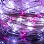Гирлянда на батарейках Springos 9.9 м 100 LED CL0025 Cold White/Pink: Длина, м 9.9