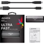 ADATA SE760 2 TB Titan Gray (ASE760-2TU32G2-CTI): Тип накопичувача портативный