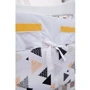 Постельный комплект 8 эл. Twins Modern І 4040-P-105, Эскимо желтый, желтый: Размер для кроваток 120x60см