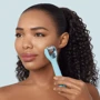 Электронный роллер для лица с микроиглами GESKE MicroNeedle Face Roller 9в1 turquoise фото 5