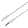 Кабель Hoco Audio Cable AUX 3.5mm Jack UPA19 2m Silver