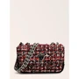 Женская сумка кросс боди Guess Cessily Micro Mini бордовая (HWTR7679780-BTI)