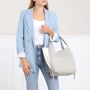 Женская сумка-мешок Furla Grace M Hobo W/Zip Barvfgc серая (BARVFGCNVD000G1T00): Пол Женский