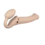 Безремневой страпон с вибрацией Strap-On-Me Vibrating Flesh L