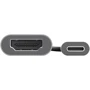 Адаптер Trust Adapter USB-C to HDMI Silver (23774): Додаткові роз'єми HDMI
