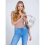 Женская сумка-сэтчел Guess Bling Shoulder Bag молочная (HWVG7984190-STO): Тип Сумки