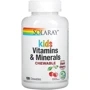 Solaray Children's Chewable Vitamins and Minerals 120 Chewables Natural Black Cherry Flavor Мультівітаміни для дітей зі смаком вишні