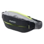 Мужская поясная сумка Hi-Tec Bellybag Black/Lime Punch черная (5902786015054)