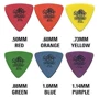 Медиатор Набор медиаторов DUNLOP 4310 TORTEX TRIANGLE CABINET: Тип Медиатор
