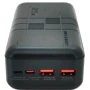 Внешний аккумулятор XO Power Bank 30000mAh PR189 Fast Charge Light Display 22.5W Black