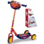 Дитячий триколісний самокат Smoby Disney Тачки (750114): Тип коліс литі