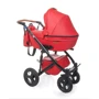 Универсальная коляска 2-в-1 Broco Capri red: Количество блоков 1