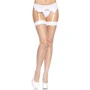 Чулки в крупную сетку Leg Avenue OS White
