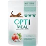 Влажный корм Optimeal Сomplete for kittens сanned pet food with chicken для котят, с курицей 12х0.85 г (4820215361392)