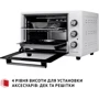 Електрична духовка настільна PERFELLI MIRAGE 37 WHITE фото 10