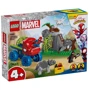 Конструктор LEGO Spideу Динозаврячий спасательный транспорт команды Паука 136 деталей (11199)