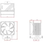 Кулер ID-COOLING Frozn A400 ARGB: Кількість вентиляторів, шт 1