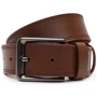 Мужской ремень Borsa Leather коричневый (V1115FX55-brown)