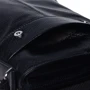 Чоловіча сумка планшет Borsa Leather чорна (K13822-black): Тип ручки Плечовий ремінь, Без ручки