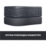 Клавіатура Logitech ERGO K860 Bluetooth/Wireless UA Black (920-010108): Підключення беспроводное