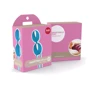 Вагинальные шарики Fun Factory SMARTBALLS DUO white - neon turquoise