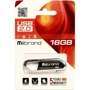 USB-флешка Mibrand 16GB Aligator Black USB 2.0 (MI2.0 / AL16U7B): Обсяг пам'яті 16 GB