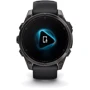 Смарт-часы Garmin Fenix 8 AMOLED 47mm Sapphire Carbon Grey DLC with Black/Pebble Grey Silicone Band (010-02904-21): Материал корпуса титан