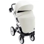 Універсальна коляска 2 в 1 Bair Kiwi White ECO BKW-24 слонова кістка (680742): Матеріал коліс EVA