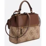 Женская сумка тоут GUESS BERTA SML DBL CMPRTMNT SATCHEL LGW коричневая (HWBB8688050-LGW): Страна производитель США