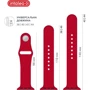 Аксессуар для Watch Intaleo Silicone Strap Red for Apple Watch 38/40mm фото 4