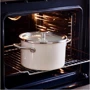 Каструля KitchenAid Steel Core 20 см 3.7 л мигдальний крем (CC003266-001): Матеріал корпусу Сталь