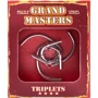 Grand Master Puzzles TRIPLETS red Головоломка металлическая