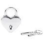 Замочек Liebe Seele Heart Shape Padlock Silver (2 шт)