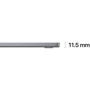 Apple MacBook Air 15" M2 256GB Space Gray (MQKP3UA/A) 2023 : Оперативная память 8 ГБ