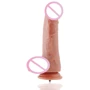 Ультрареалистичный фаллоимитатор для секс-машин Hismith 8.3″ 2-layers Silicone Flesh Dildo