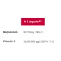 Trec Nutrition Vitamin D3 + Magnesium 60 caps / 60 servings: Форма випуску Капсулы
