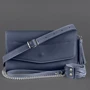 Женская сумка через плечо BlankNote темно-синяя (BN-BAG-7-navy-blue): Фактура Матовая, Гладкая