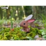 Сборная 3D модель Eugy Зоопарк: Кролик (XEG-071)