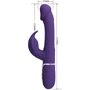 Вибратор 3в1 LYBAILE Pretty Love Twinkled Tenderness Kampas Dark Purple (BW-500025-2)