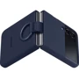 Аксесуар для смартфона Samsung Silicone Cover with Ring Navy Blue для Samsung F721 Galaxy Flip 4 (EF-PF721TNEGWW): Колір синий