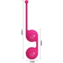 Вагинальные шарики Pretty Love Kegel Tighten Up Balls III Pink