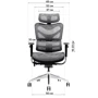 GT Racer X-702 Gray (W-70): Тип для руководителей