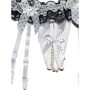 Пояс-трусы для чулок NDS 8804-1 Black/White S/M (9913)