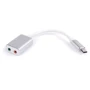 Адаптер Vinga Adapter USB-C to Mini-jack 3.5 0.15m (USBCM3.5ST-01)