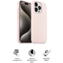 Чехол для iPhone ArmorStandart ICON2 MagSafe Light Pink for iPhone 15 Pro Max (ARM72752): Материалы Силикон
